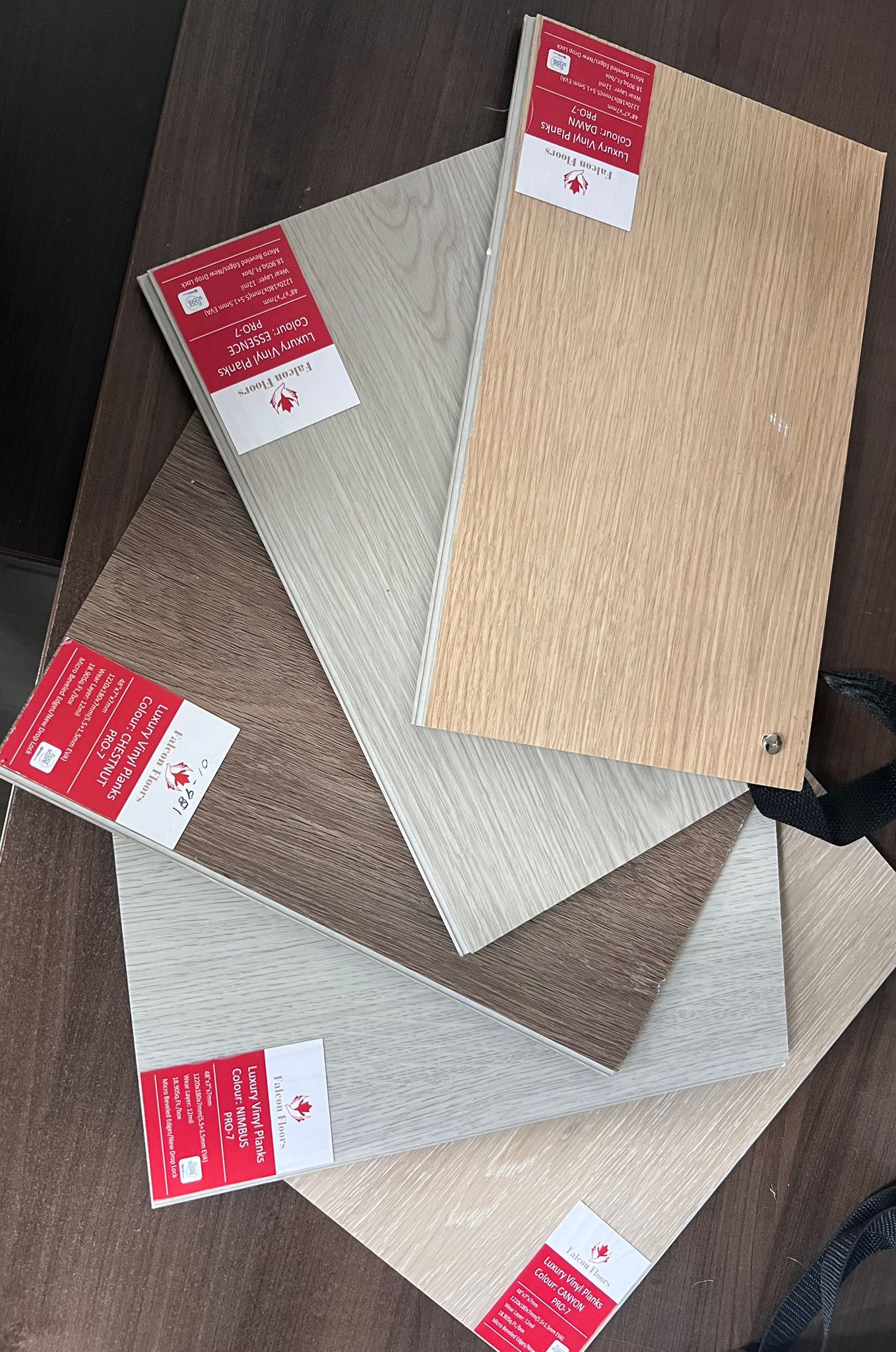 Premium Vinyl Flooring Collection - Natural Wood Tones